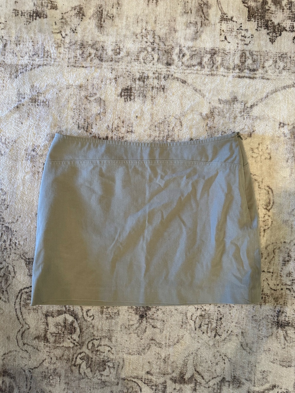 Express Olive Mini Skirt